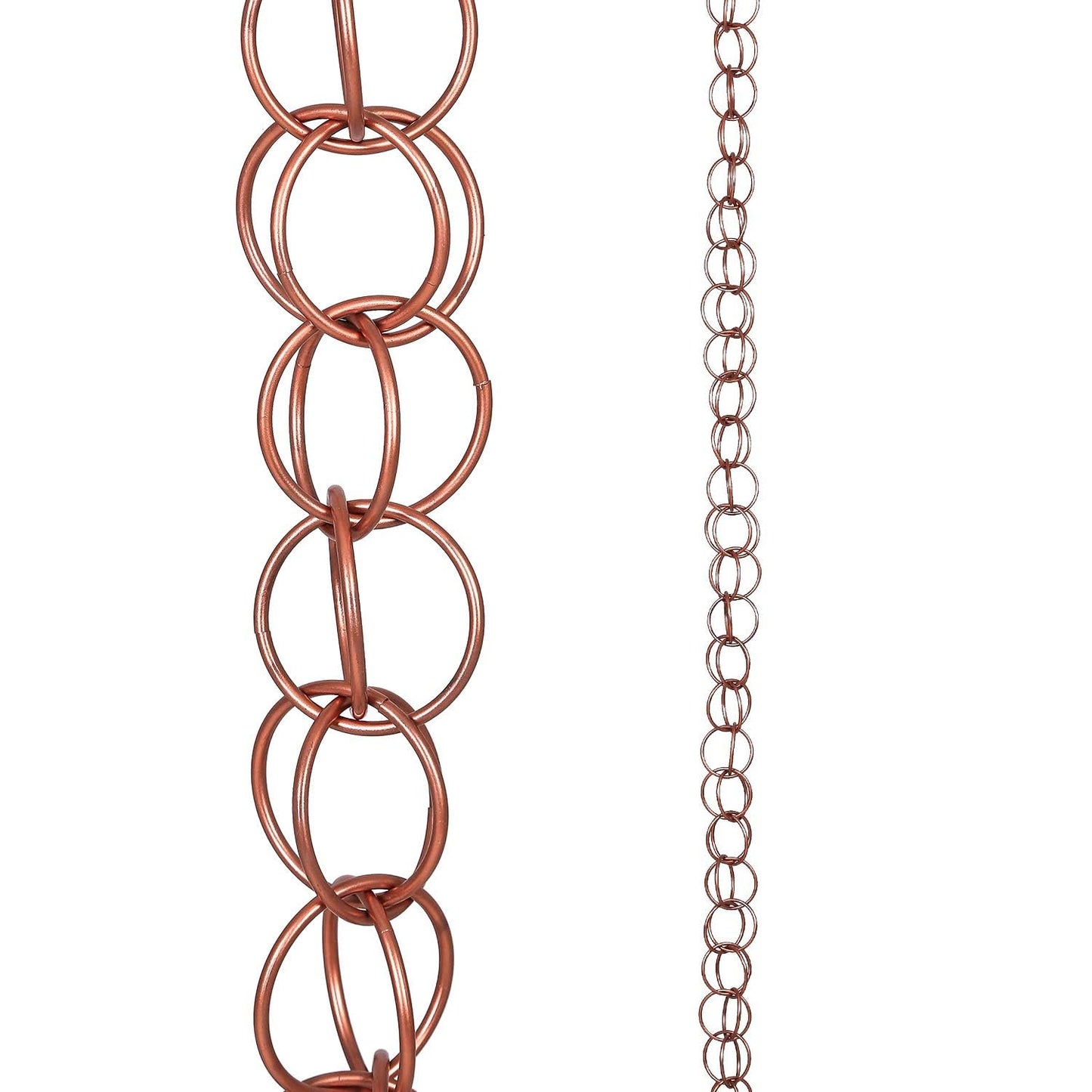 Chaîne de pluie – Design cercles modernes (1 mètre)