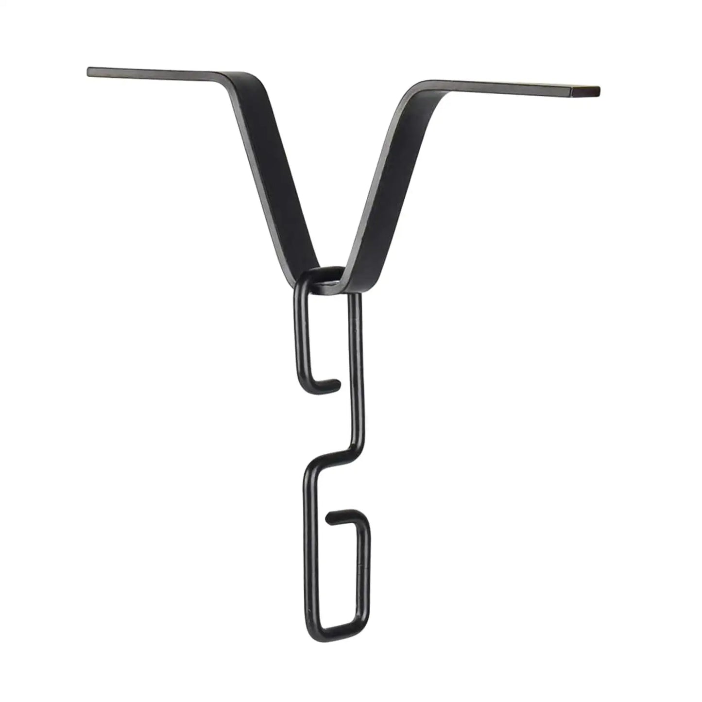 Rain Chain Gutter Adapter V Shaped Installation outside Hardware for Rain Chimes Downspout Iron Connector Rain Chain V Hook