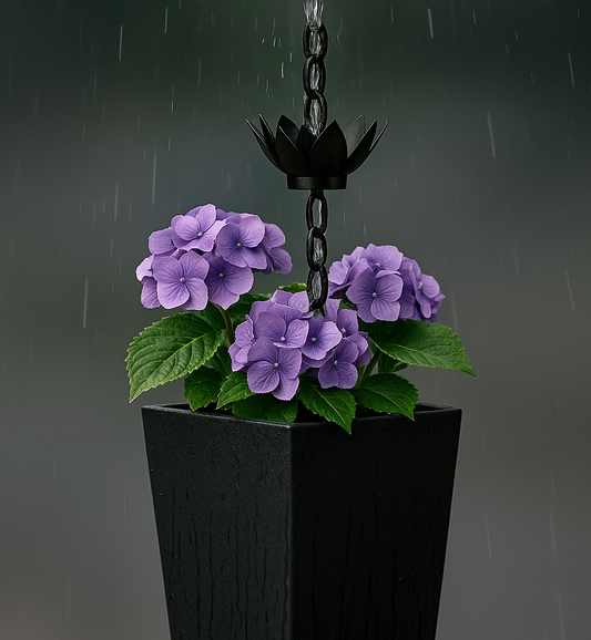 Ensemble pluie élégance noire – Lotus, Bac & Adaptateur