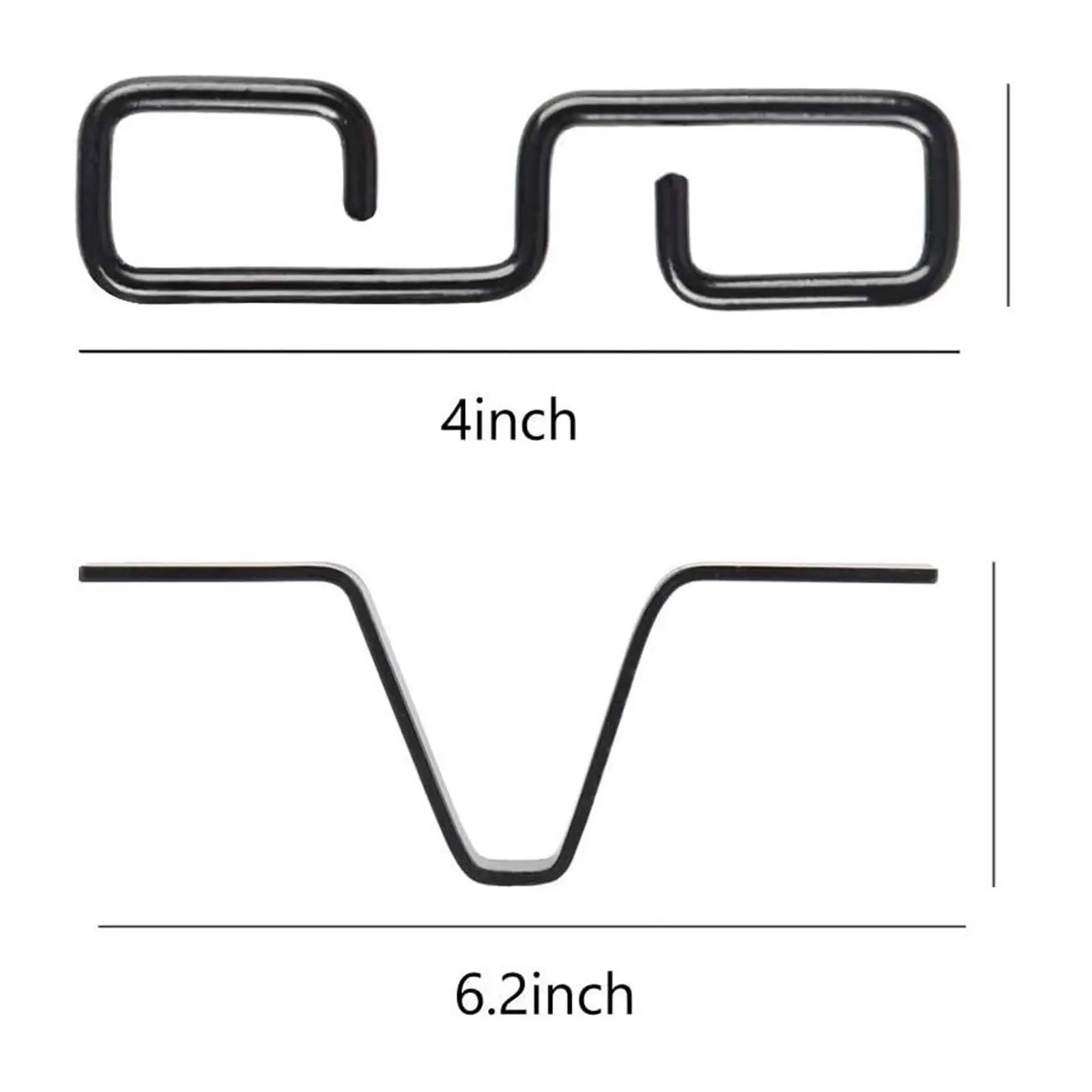 Rain Chain Gutter Adapter V Shaped Installation outside Hardware for Rain Chimes Downspout Iron Connector Rain Chain V Hook